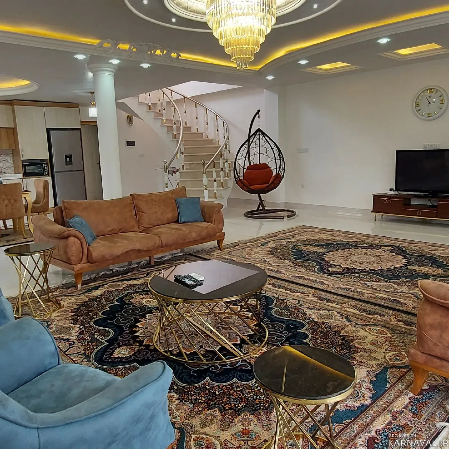 ویلا استخردار آبگرم شالیزار با بیلیارد  رامسر