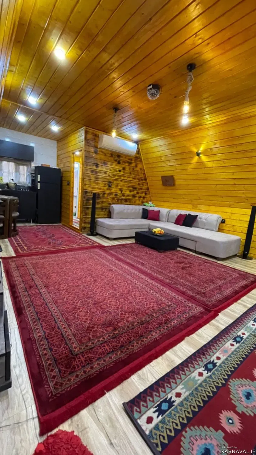 کلبه سوئیسی گیله سو با جکوزی کوچصفهان