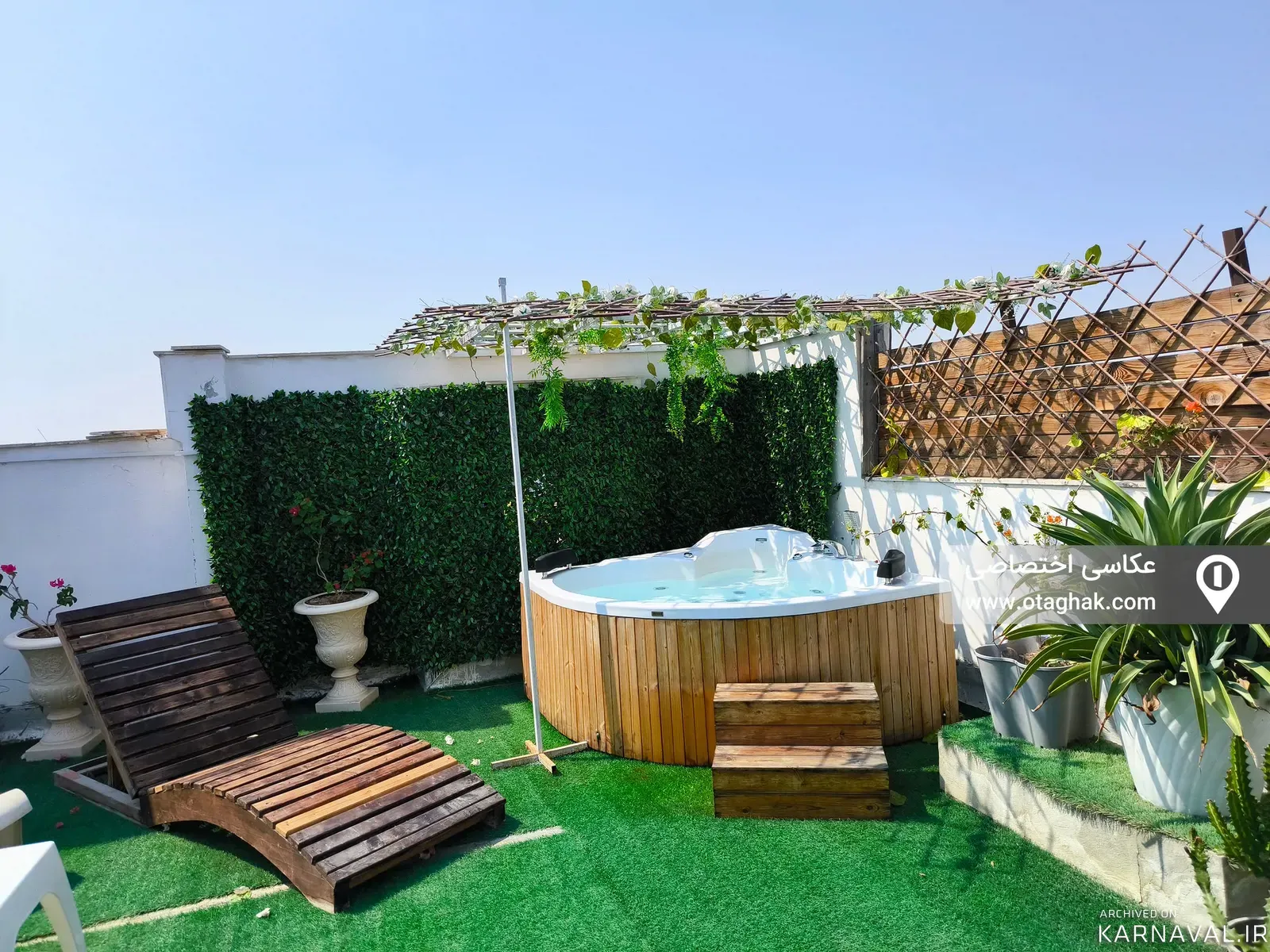 آپارتمان مبله مجلل با جکوزی (سانسی) کیش
