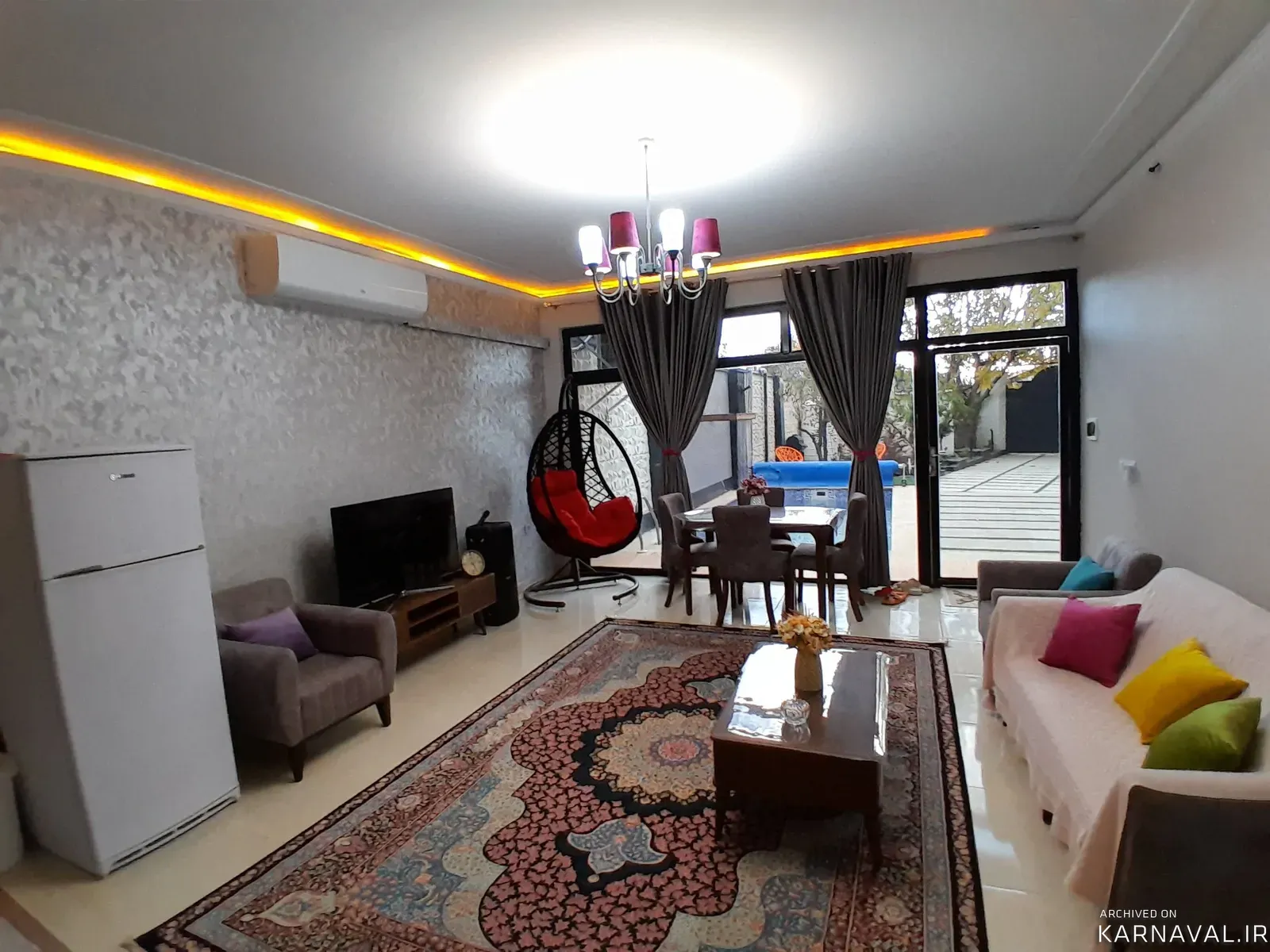 ویلا استخردار آبگرم دلناز کردان