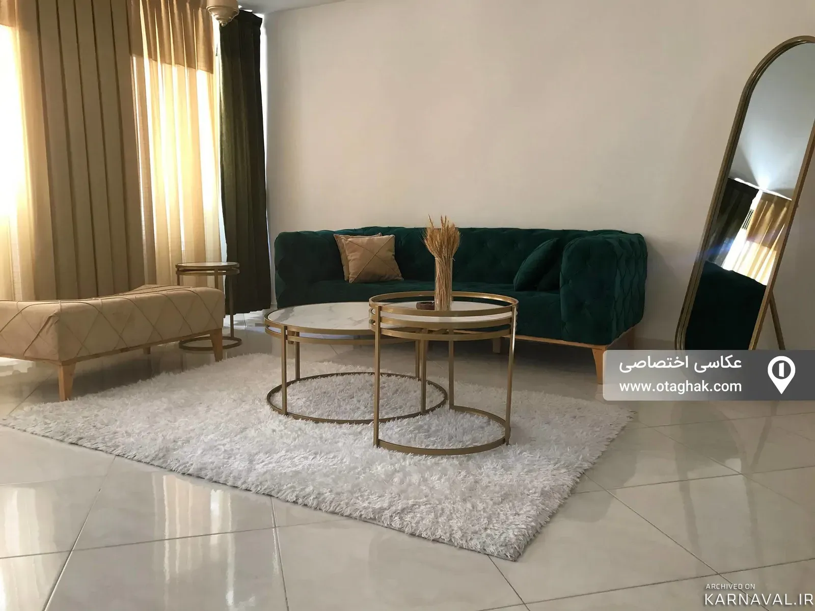آپارتمان مبله لوکس ارکیده در دهکده المپیک  تهران