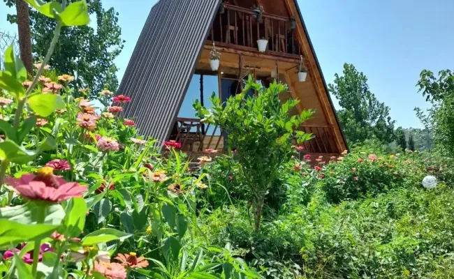 کلبه سوئیسی سالار با جکوزی سوادکوه کلبه سوئیسی سالار با جکوزی سوادکوه