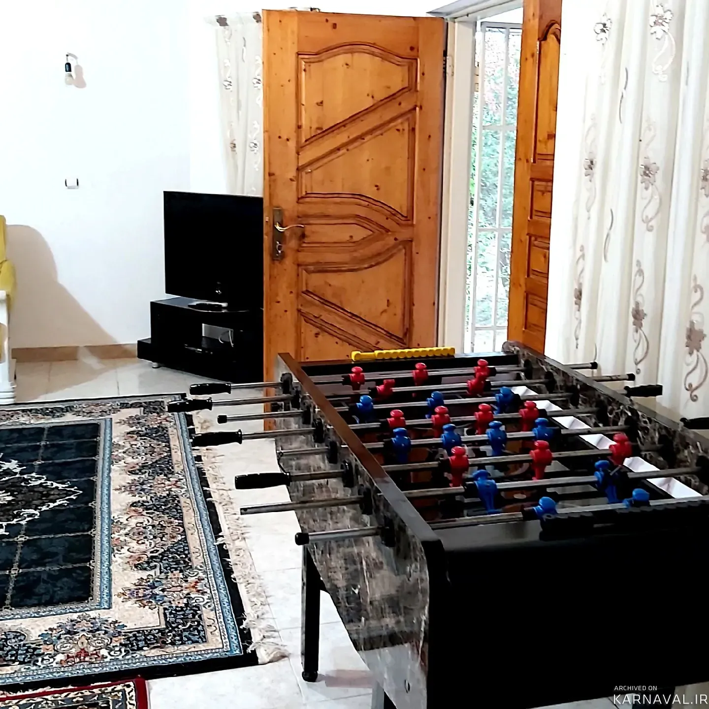 ویلا باغ پرتقال با فوتبال دستی متل قو