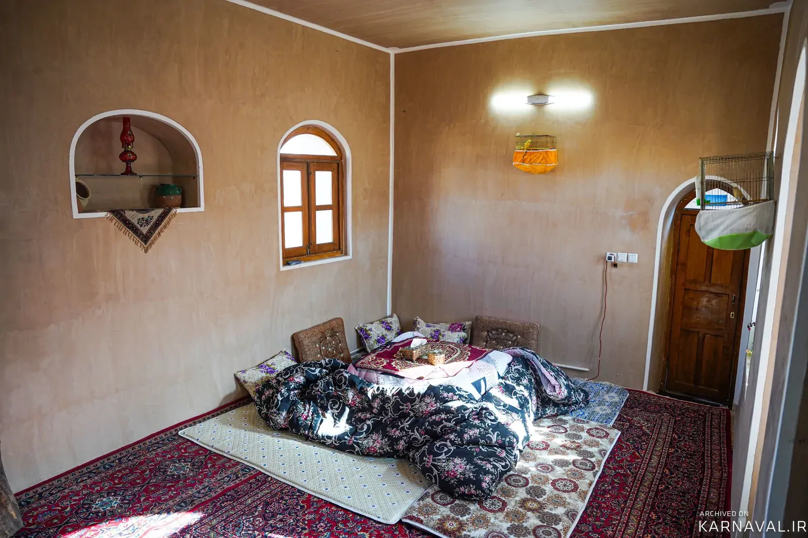 اقامتگاه بوم‌گردی پامنار (اتاق 1) اردستان