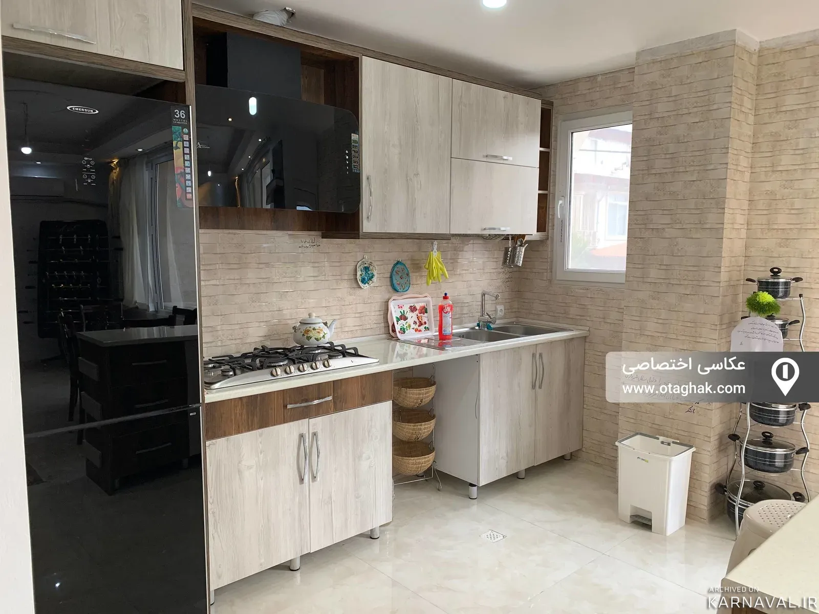 آپارتمان مبله لارونا با فوتبال دستی چالوس