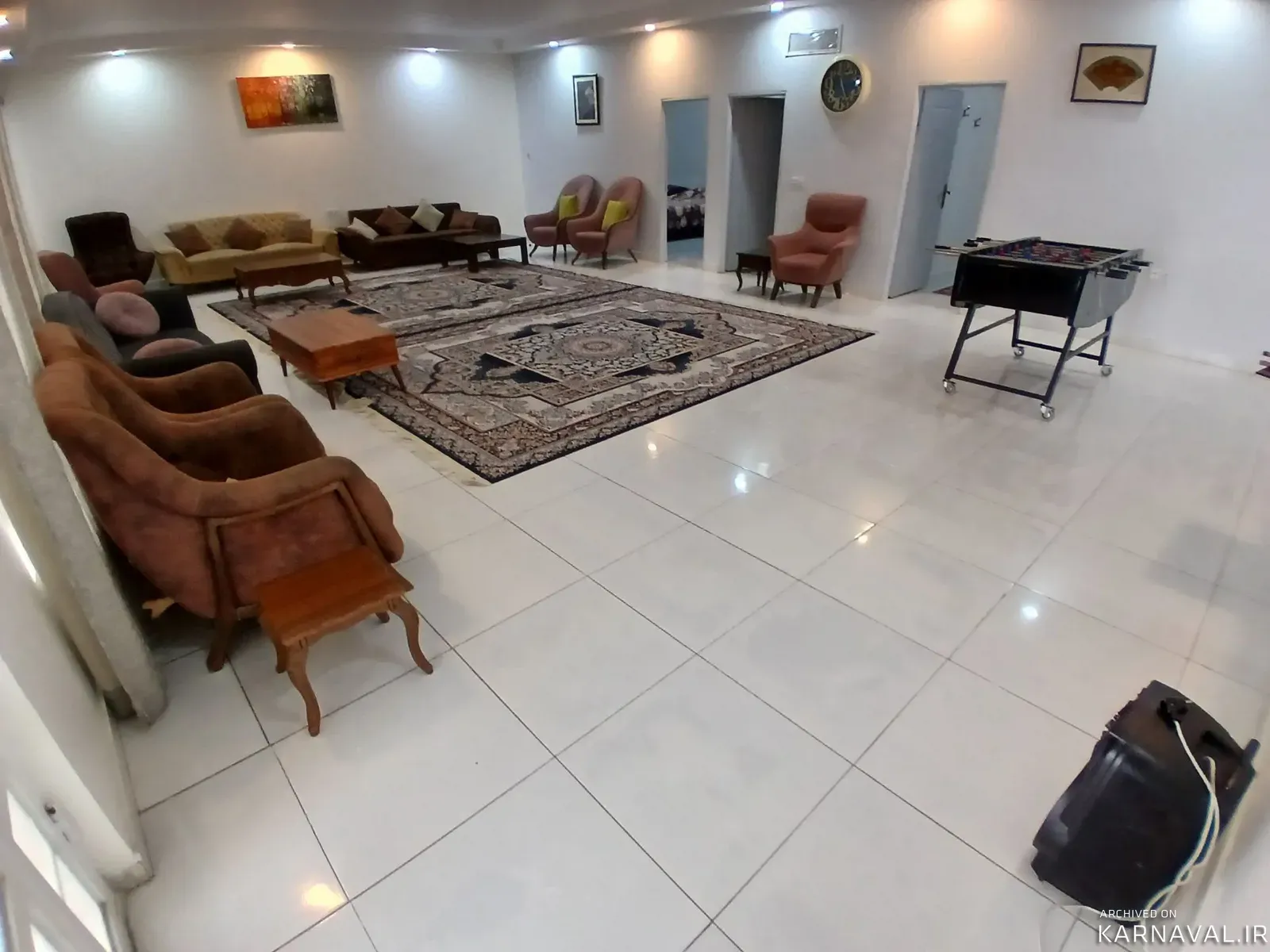 ویلا استخردار آبگرم نفیس (۳) با فوتبال دستی مشهد ویلا استخردار آبگرم نفیس (۳) با فوتبال دستی مشهد