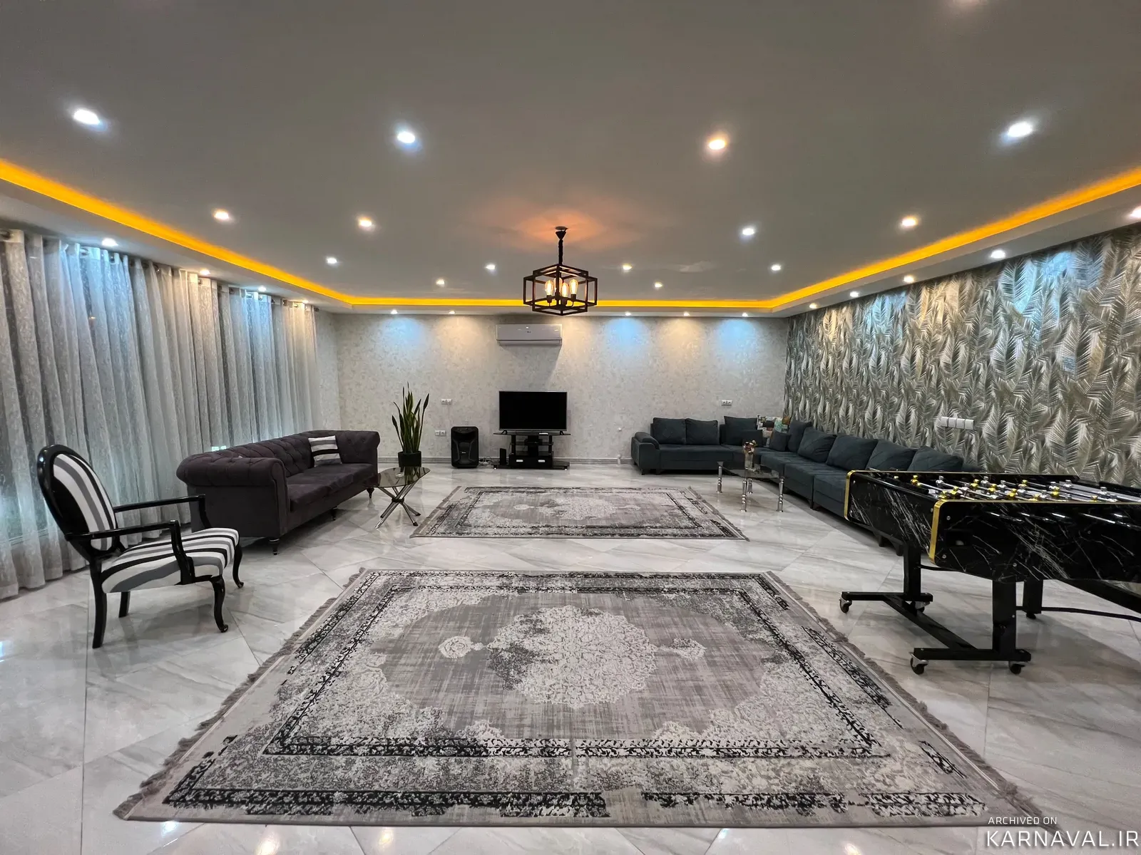 ویلا استخردار آبگرم کیوان غربی با فوتبال دستی شهریار ویلا استخردار آبگرم کیوان غربی با فوتبال دستی شهریار