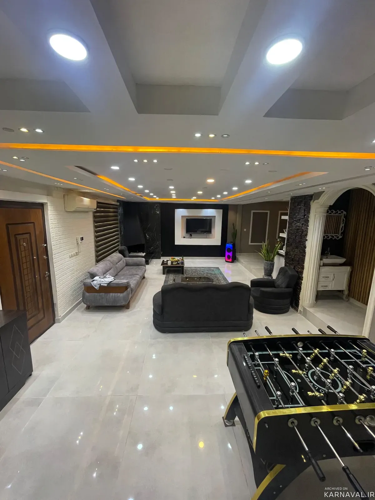 ویلا استخردار آبگرم با بیلیارد و فوتبال دستی پیمان زیبا کنار