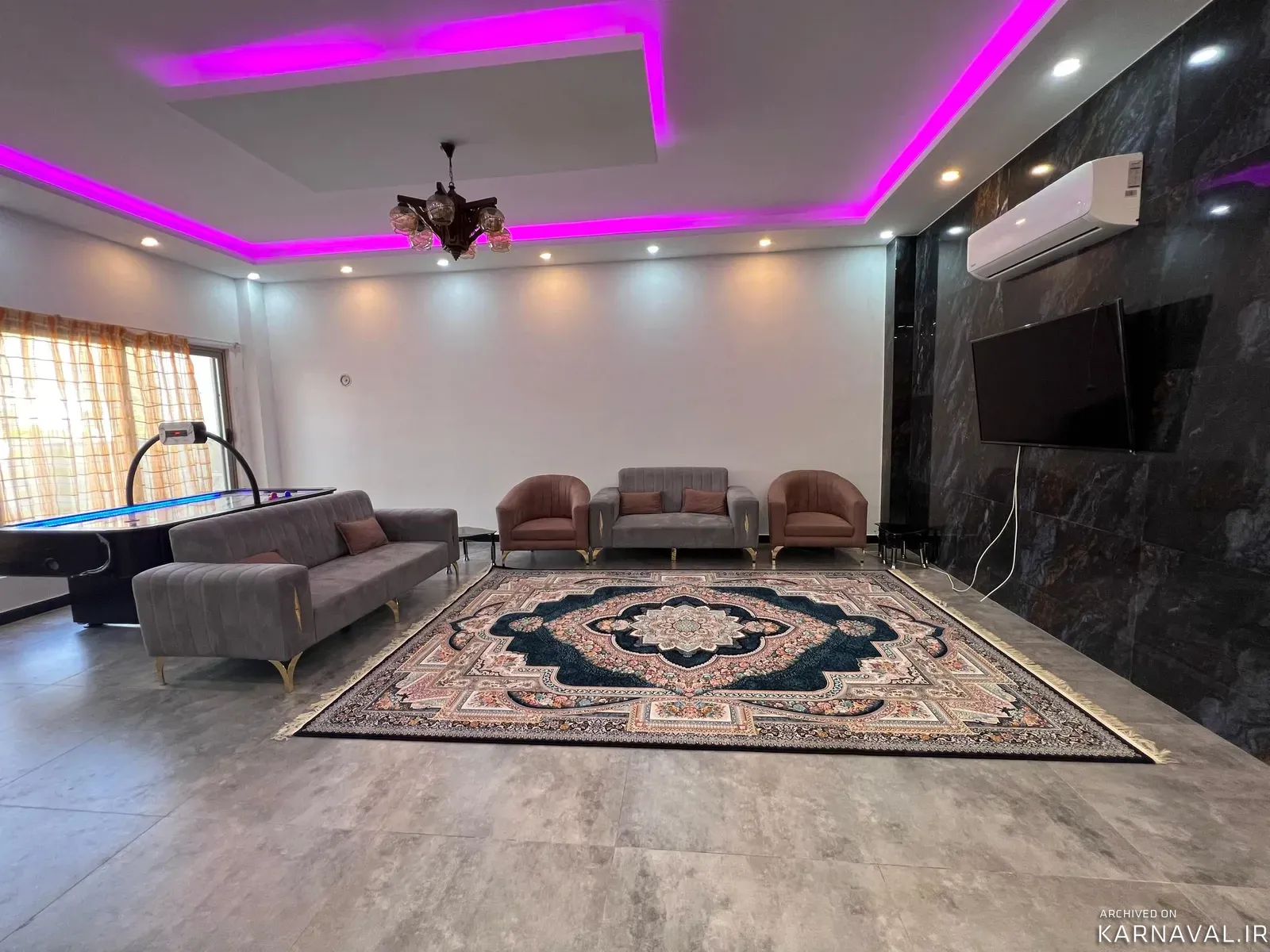 ویلا استخردار آبگرم با جکوزی گرین لند نور ویلا استخردار آبگرم با جکوزی گرین لند نور