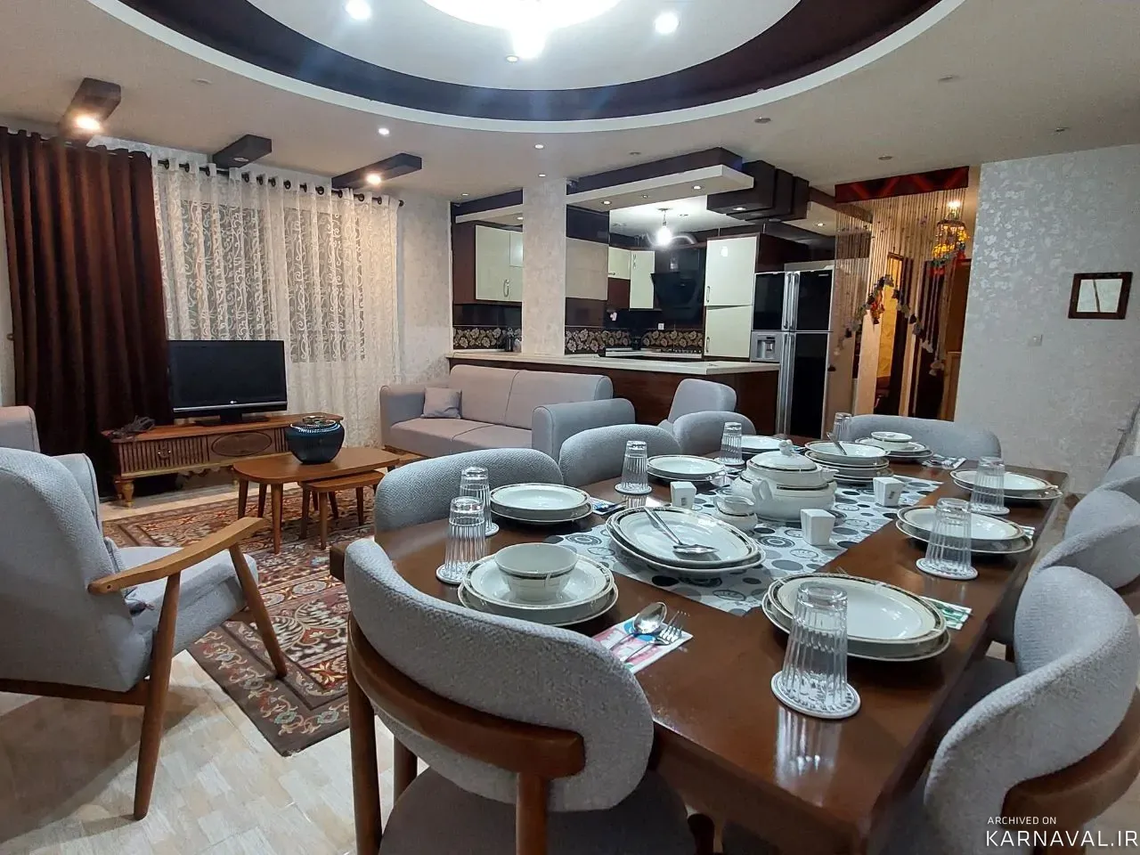 آپارتمان مبله سام و زال قشم