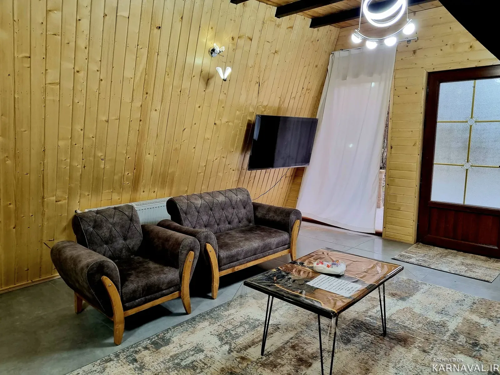 کلبه جنگلی رضا  تالش