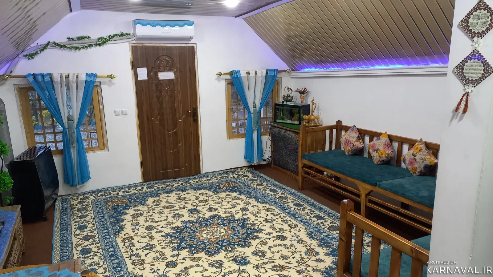 کلبه چوبی ترنج آستانه اشرفیه