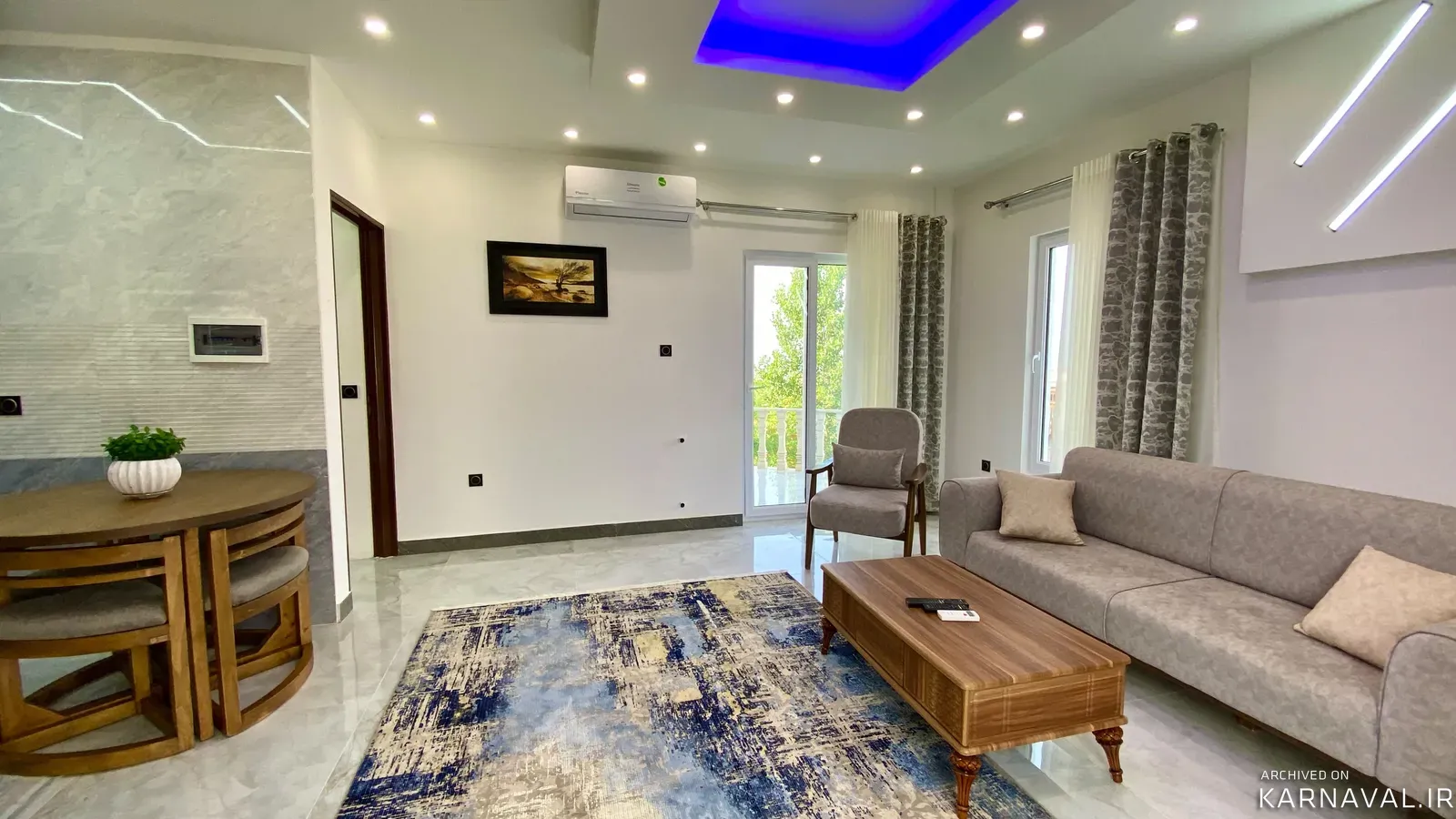 آپارتمان دلیری با روف گاردن چالوس