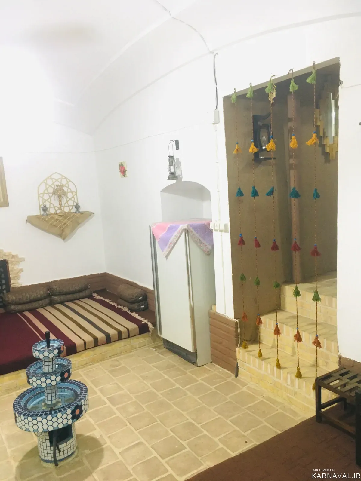خانه مبله رزا  کاشان