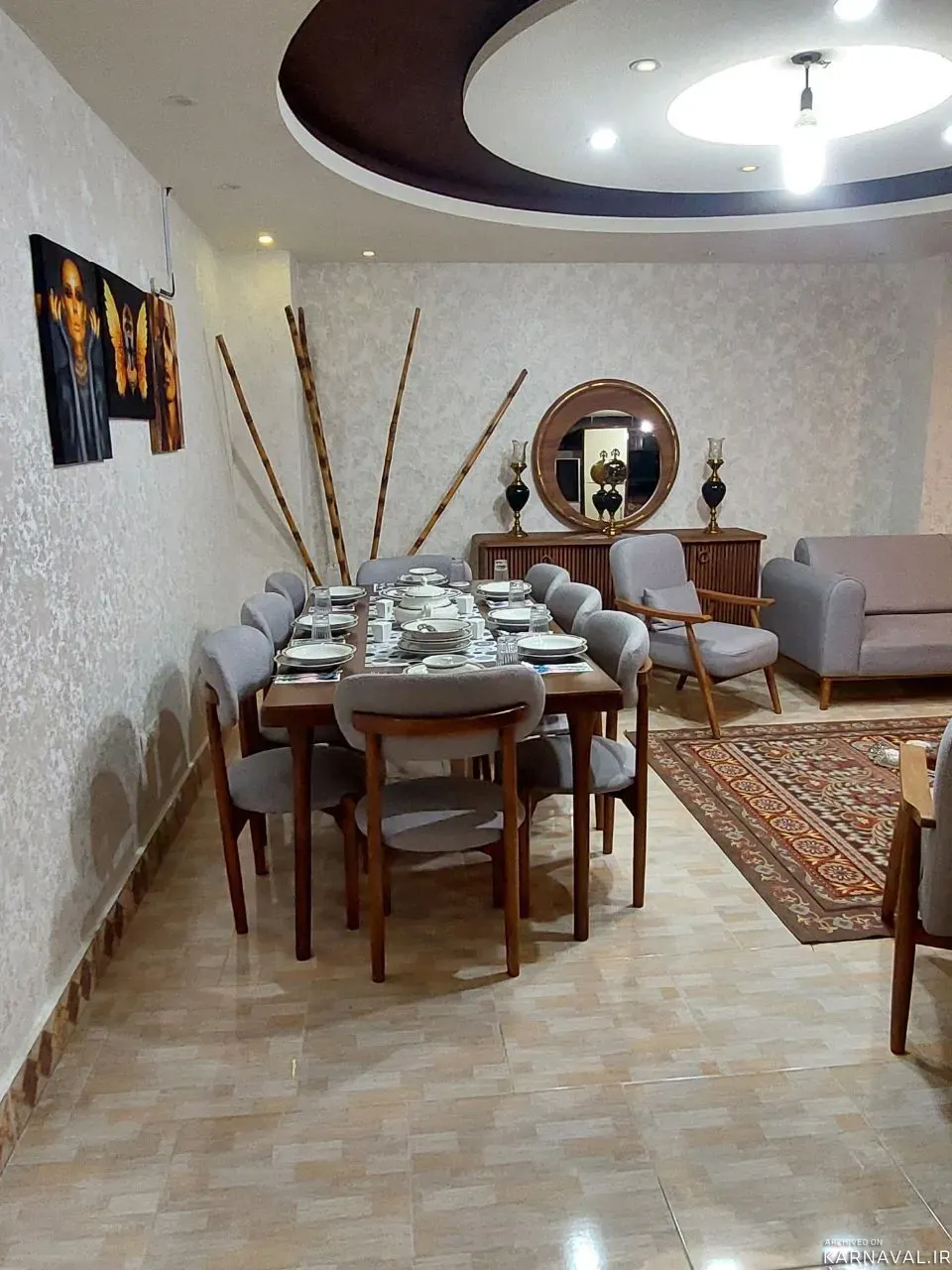 آپارتمان مبله سام و زال قشم