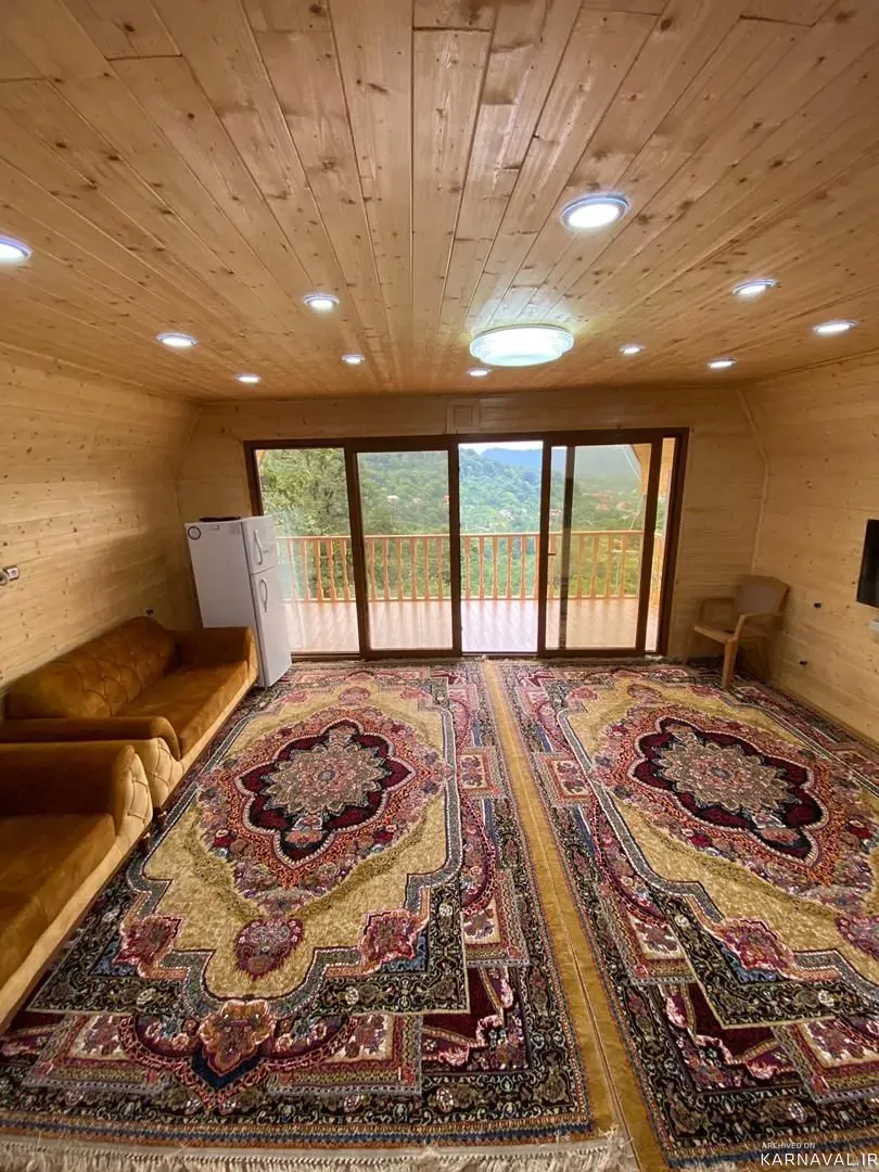 کلبه جنگلی طبیعت زیبا  شیرگاه