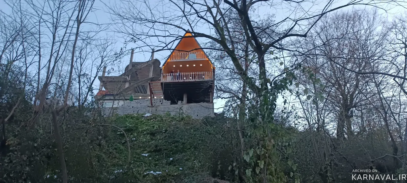 کلبه جنگلی طبیعت زیبا شیرگاه کلبه جنگلی طبیعت زیبا شیرگاه