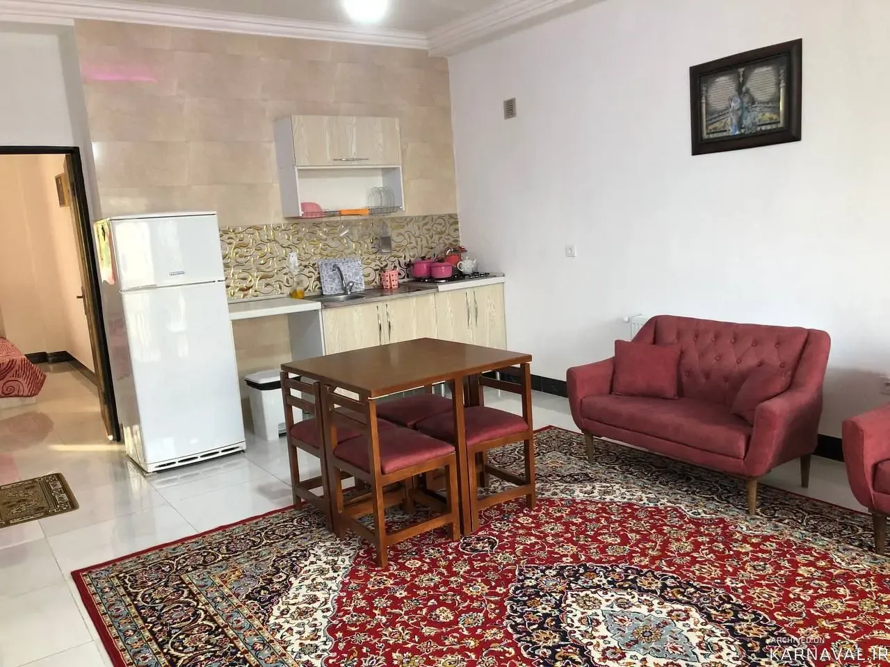 آپارتمان مبله امیر (واحد 3) چالوس