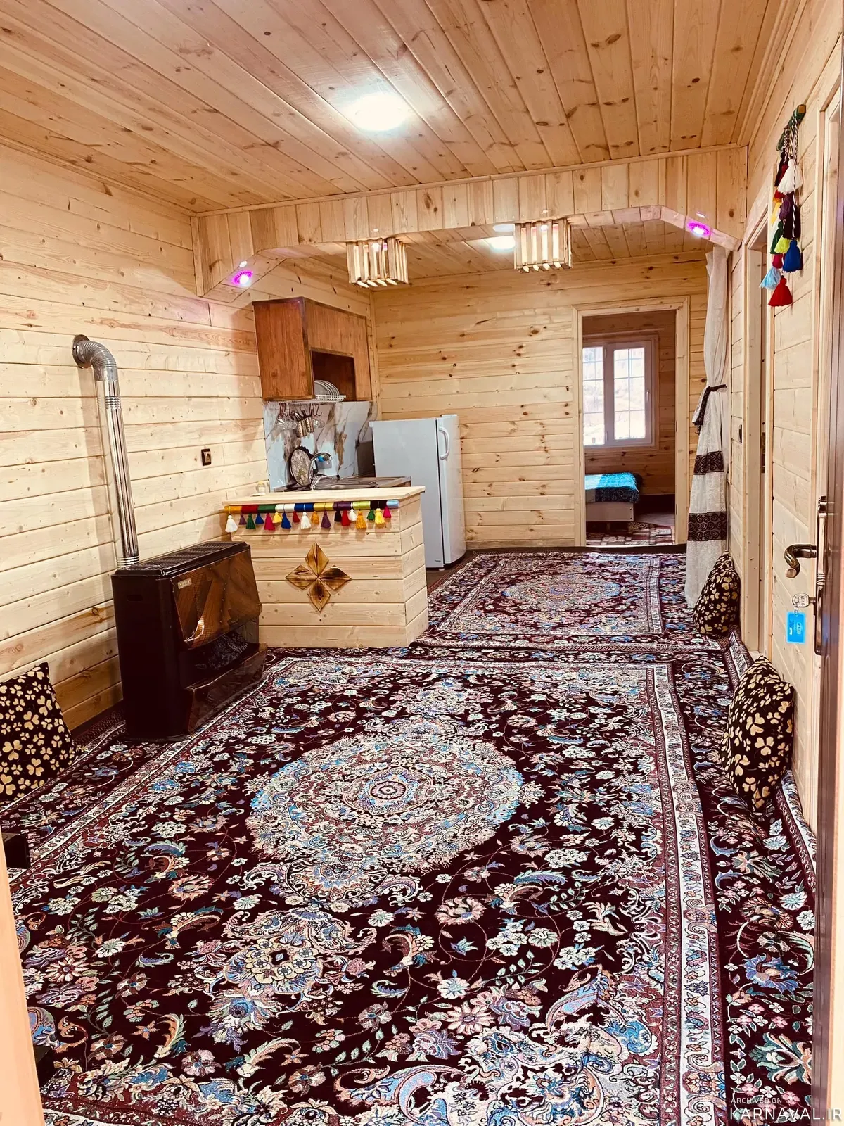 کلبه چوبی مهدی  ماسال
