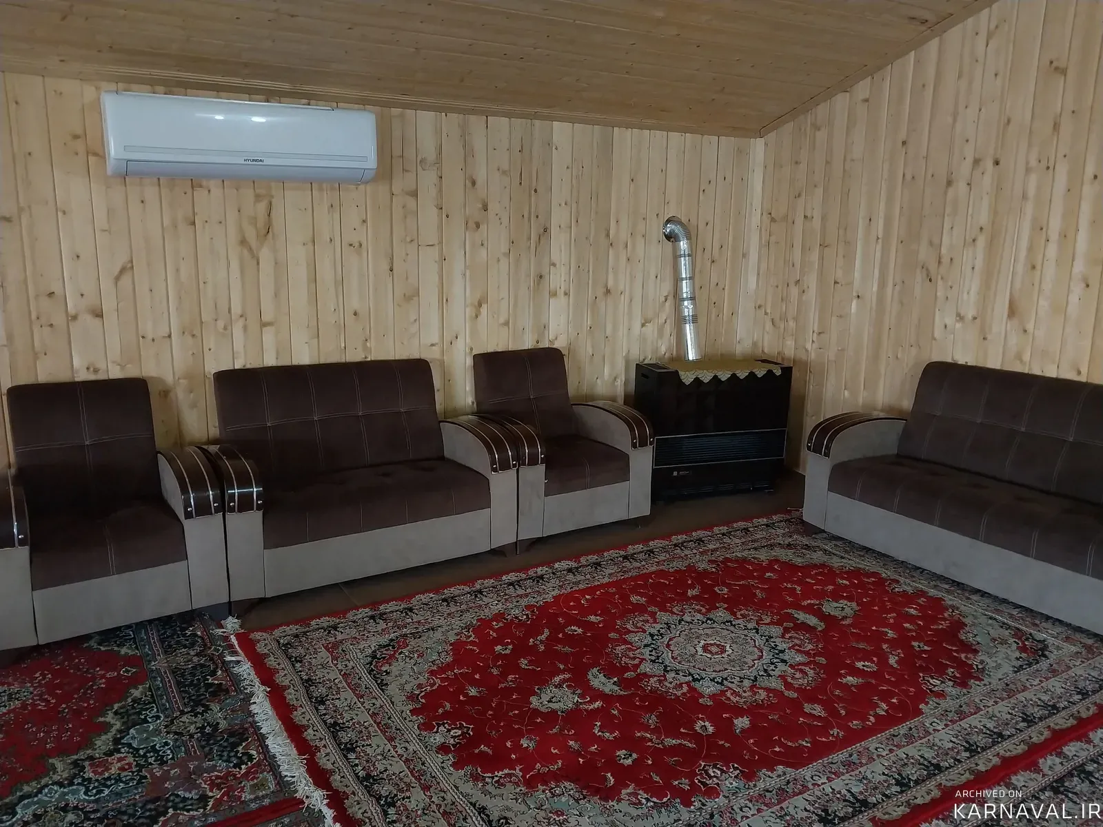 کلبه چوبی کاظمی ماسال