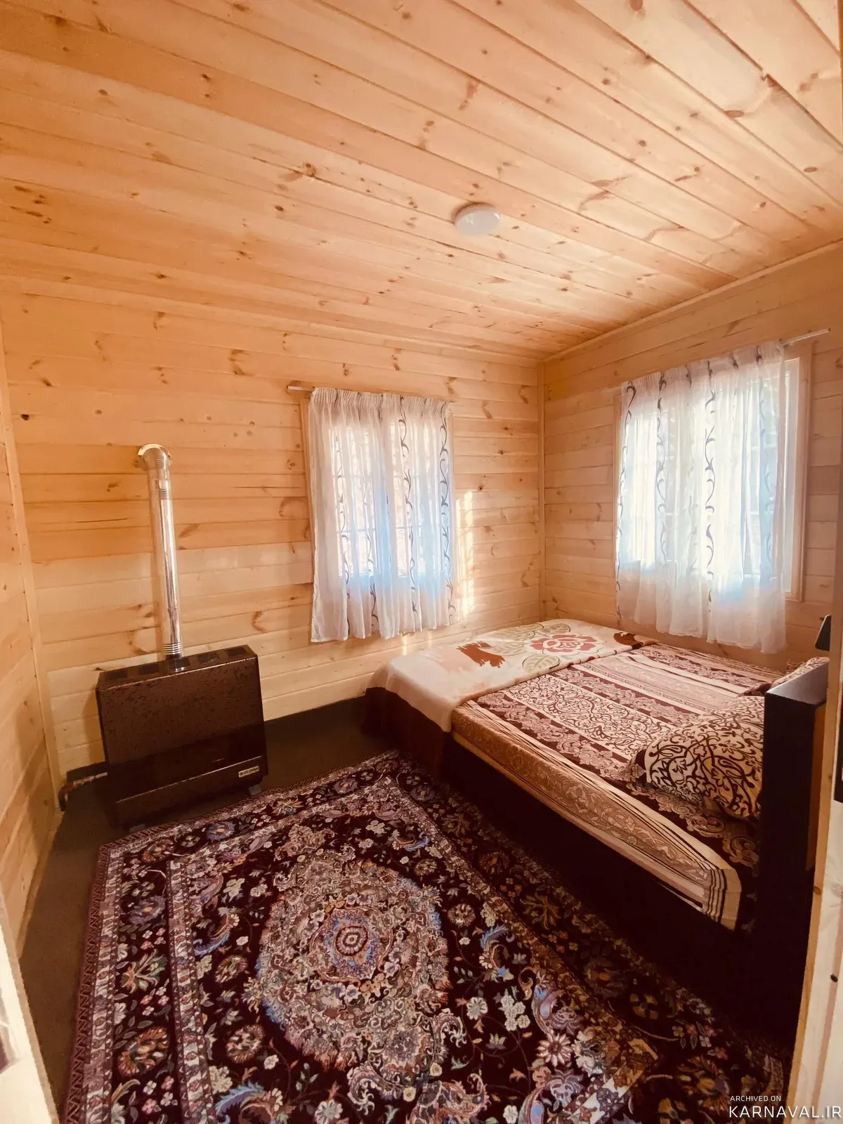 کلبه چوبی مهدی  ماسال