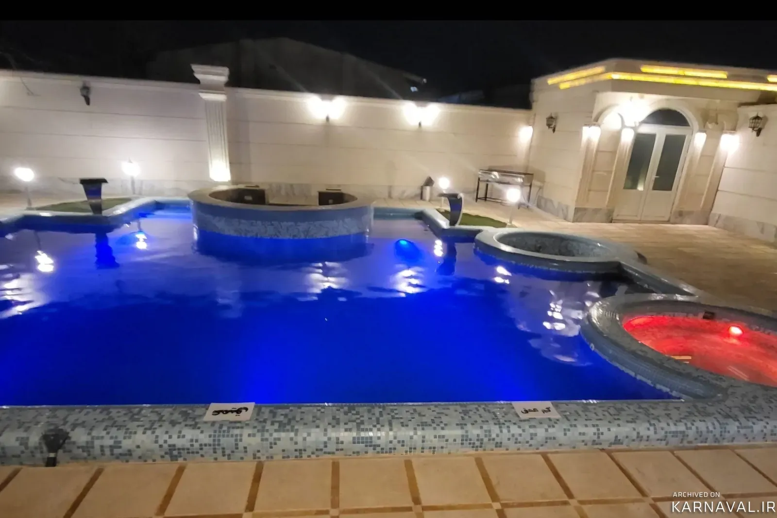 ویلا استخردار آبگرم عمارت مهدیان ملارد ویلا استخردار آبگرم عمارت مهدیان ملارد