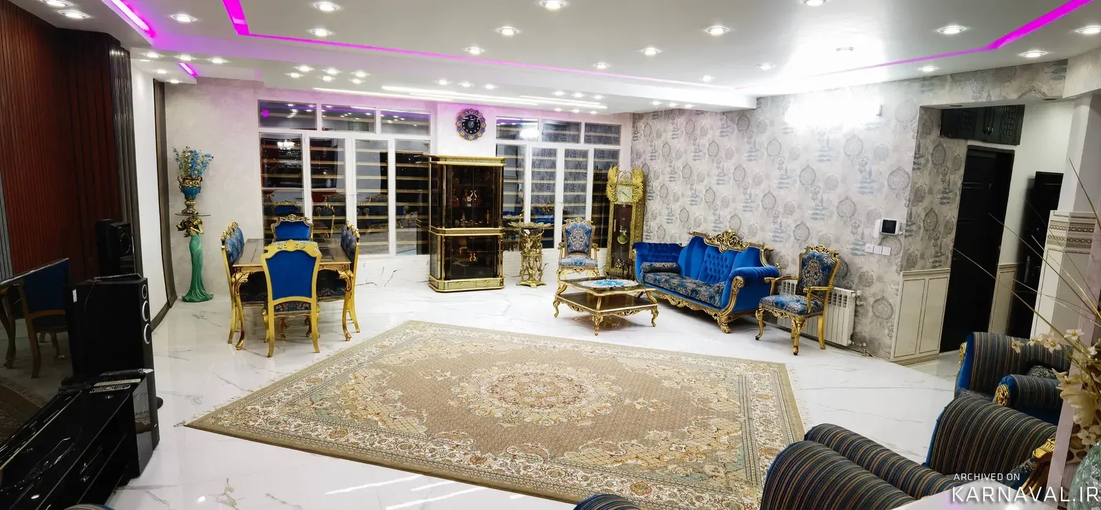 ویلا استخردار آبگرم لاکچری گرینلند شیراز