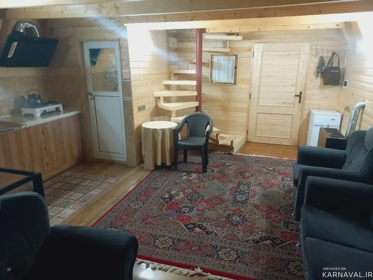 کلبه سوئیسی جکوزی دار مرسانا   لفور