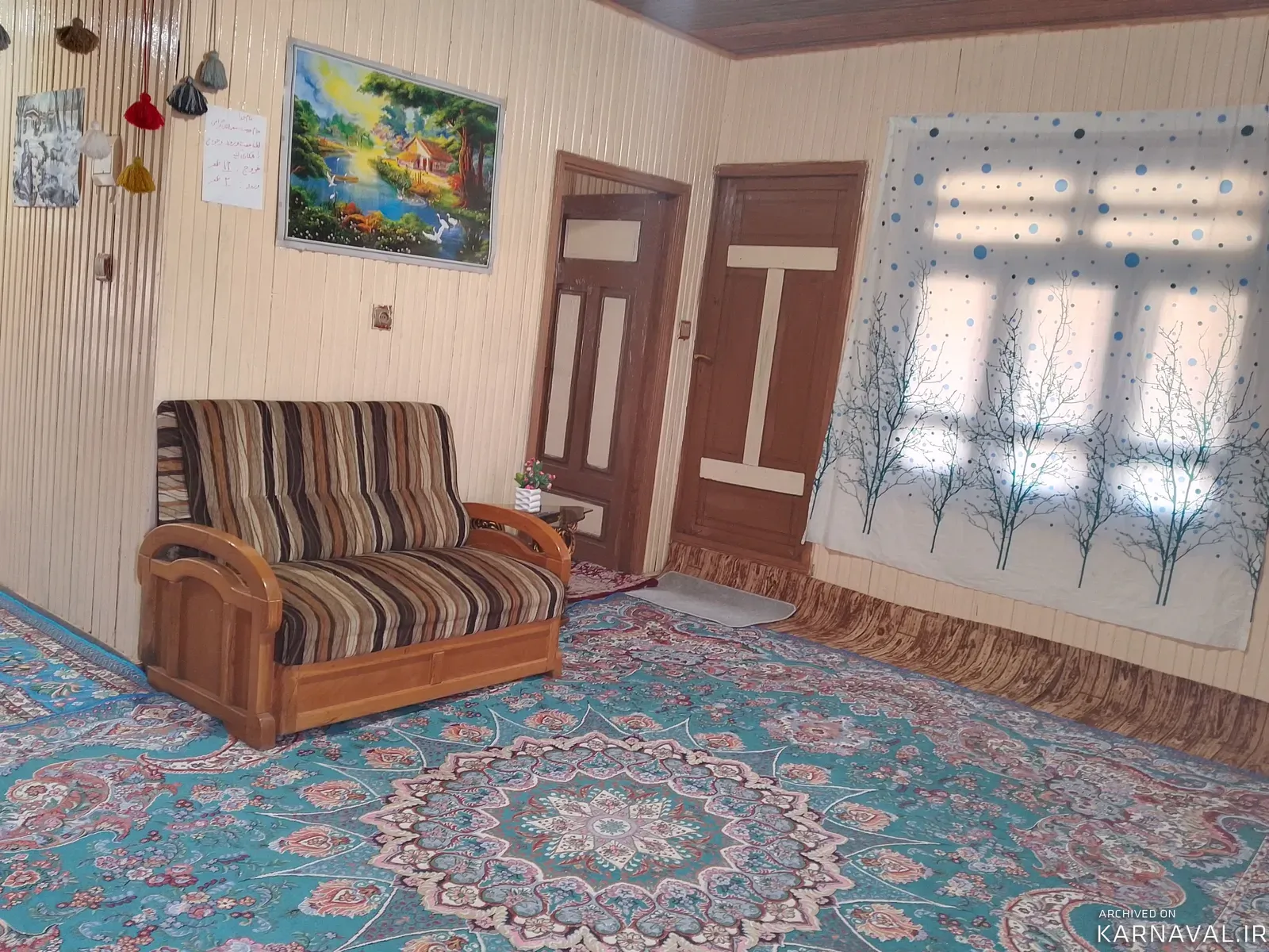 کلبه چوبی جنگلی ماهان ماسال