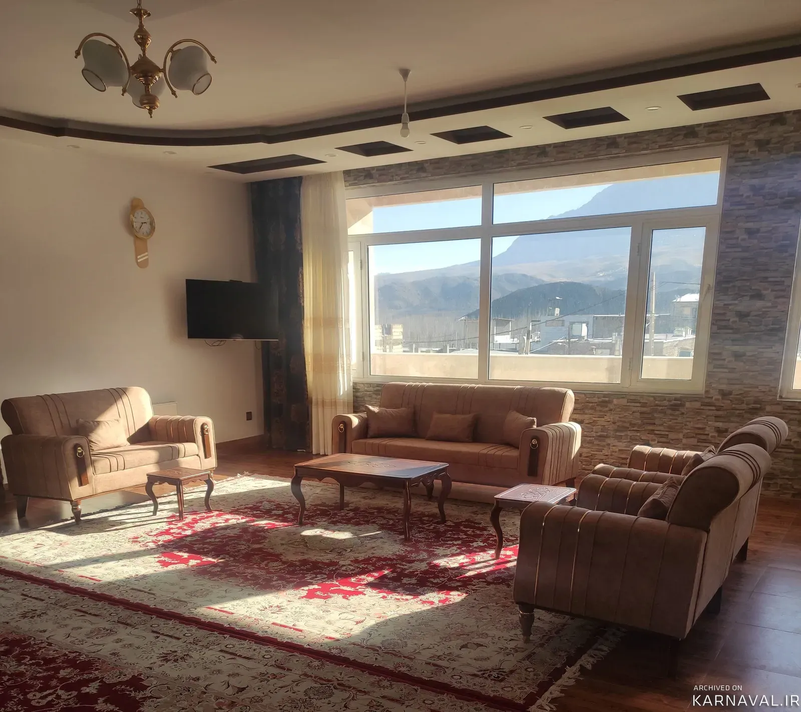 ویلا چم زاینده رود سامان