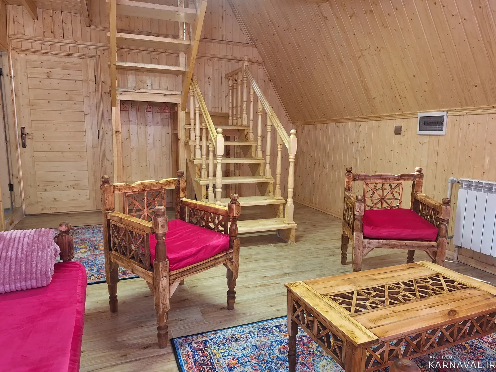 کلبه میخک با وان جکوزی سوادکوه