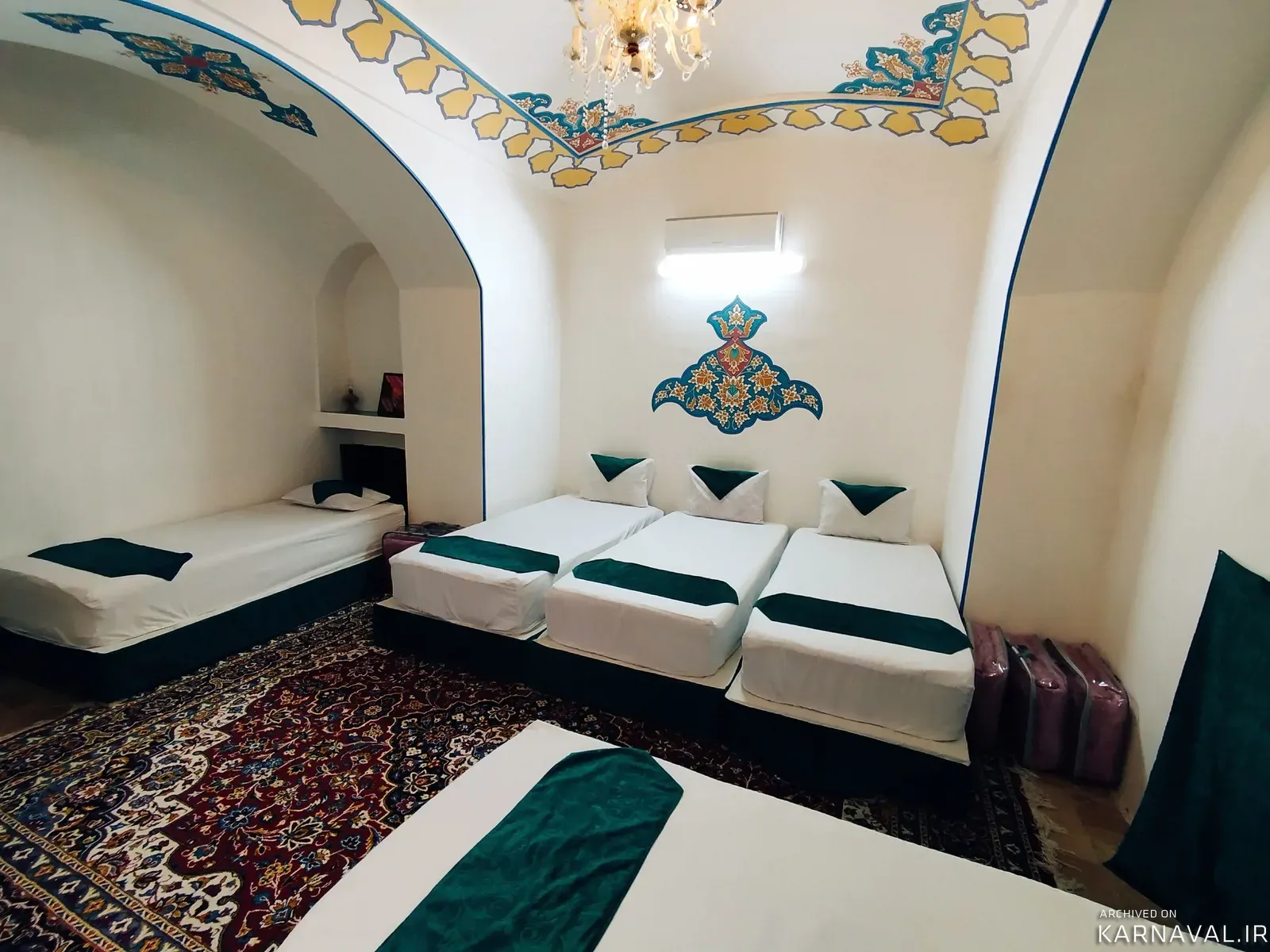 هتل سنتی چهارباغ (107) با صبحانه رایگان کاشان