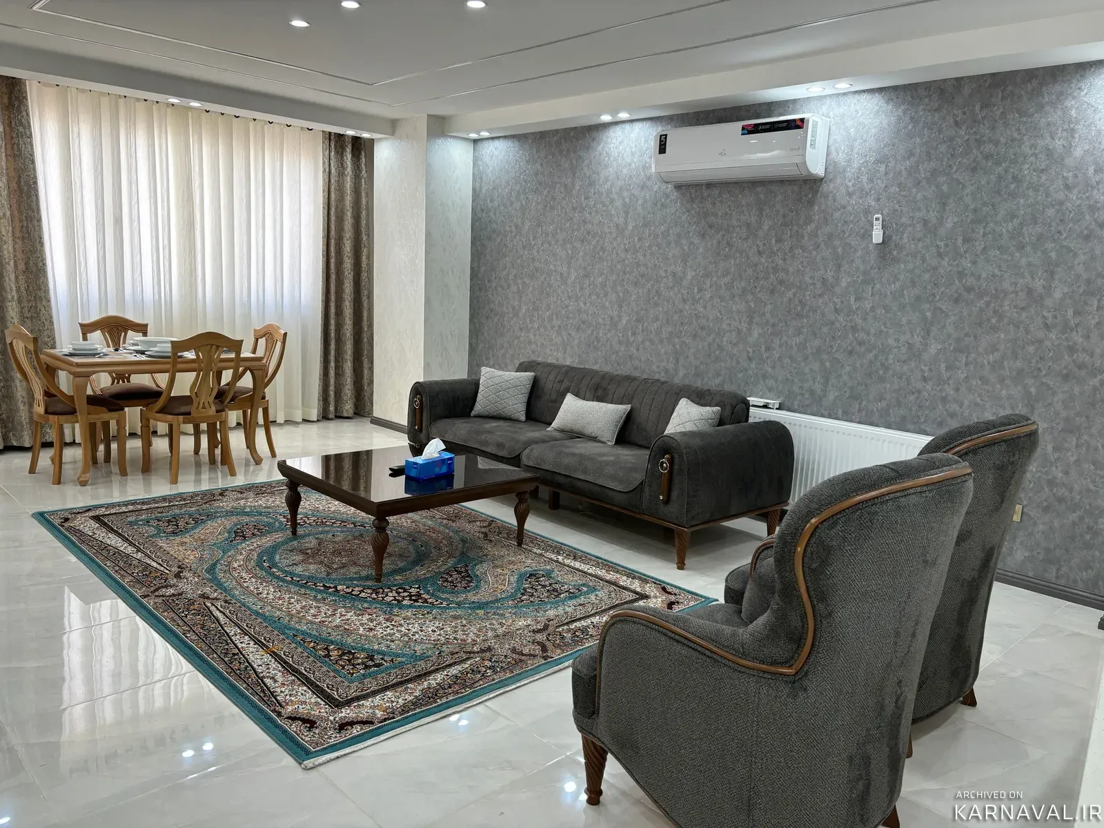 آپارتمان مبله لوکس تاکستان (واحد ۳) شیراز