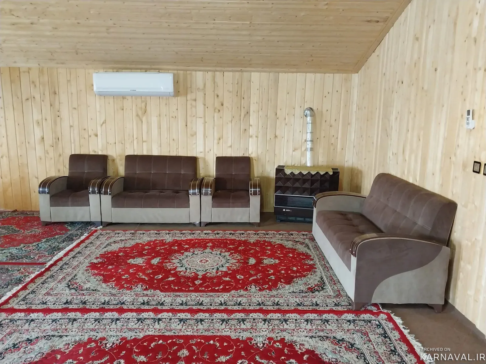 کلبه چوبی کاظمی ماسال