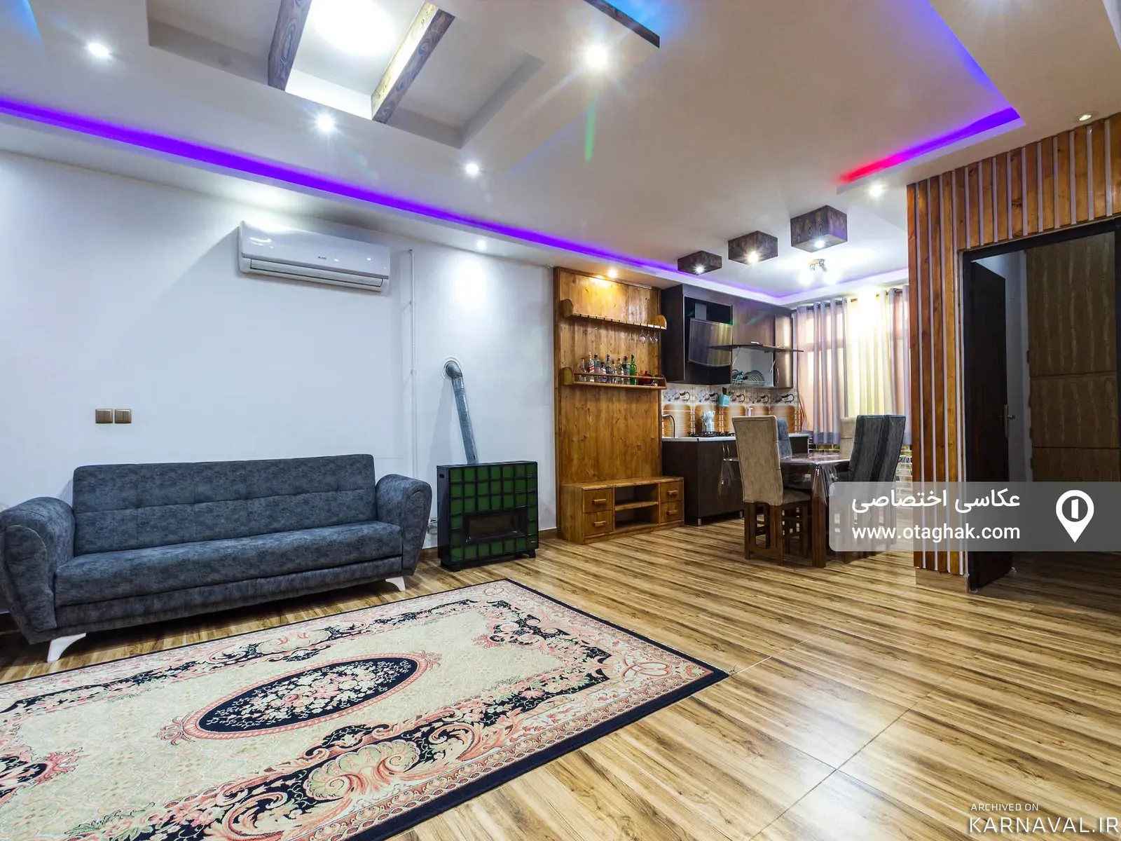 خانه لوکس استخردار آبگرم سینا نزدیک دریا انزلی