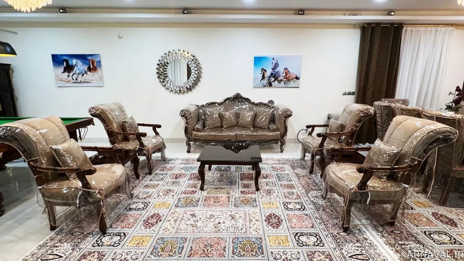 ویلا استخردار آبسرد آراد با بیلیارد و فوتبالدستی دزفول