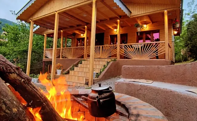 کلبه چوبی گیلداد سراوان کلبه چوبی گیلداد سراوان