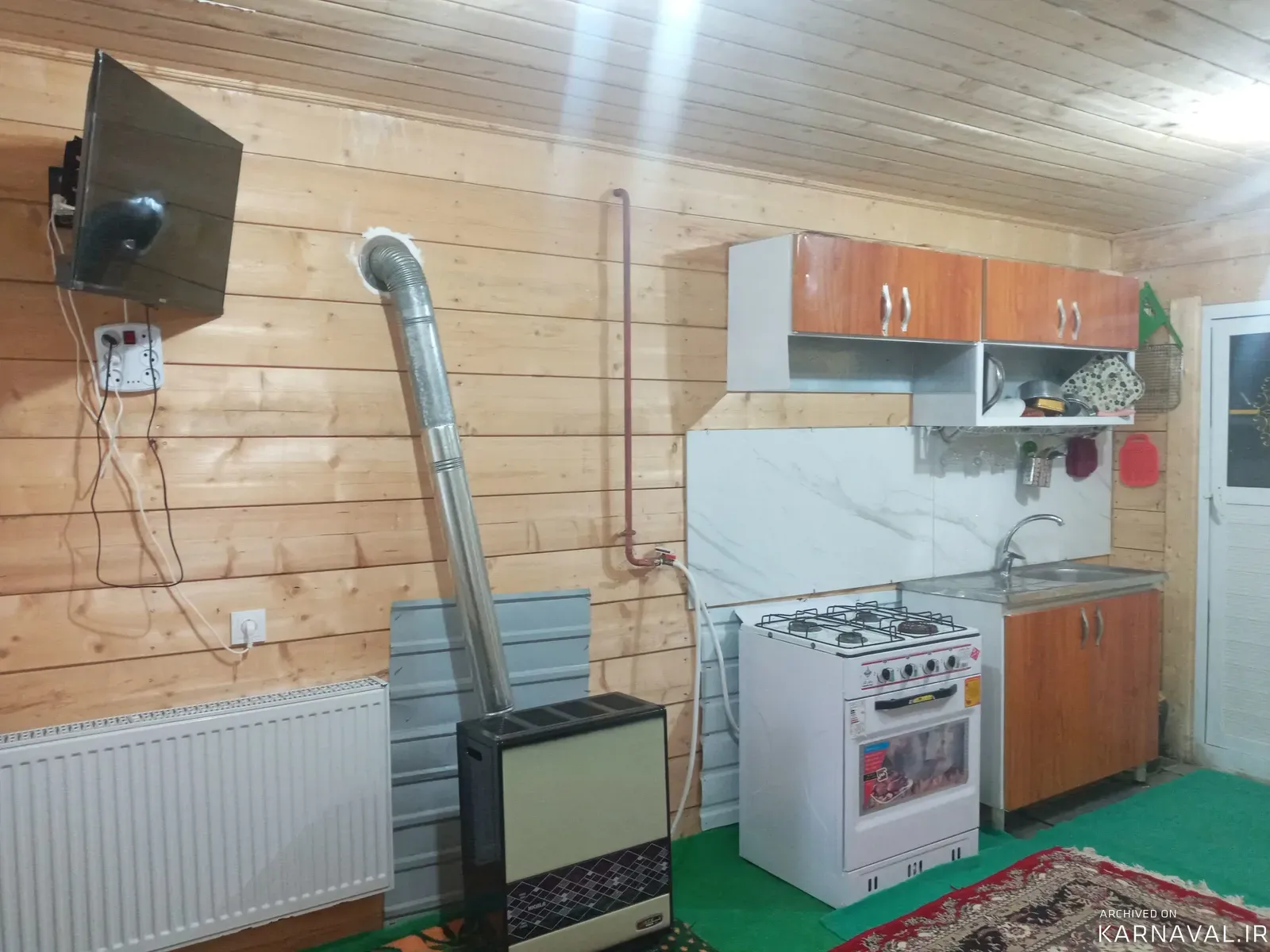 کلبه چوبی فرهاد ماسال
