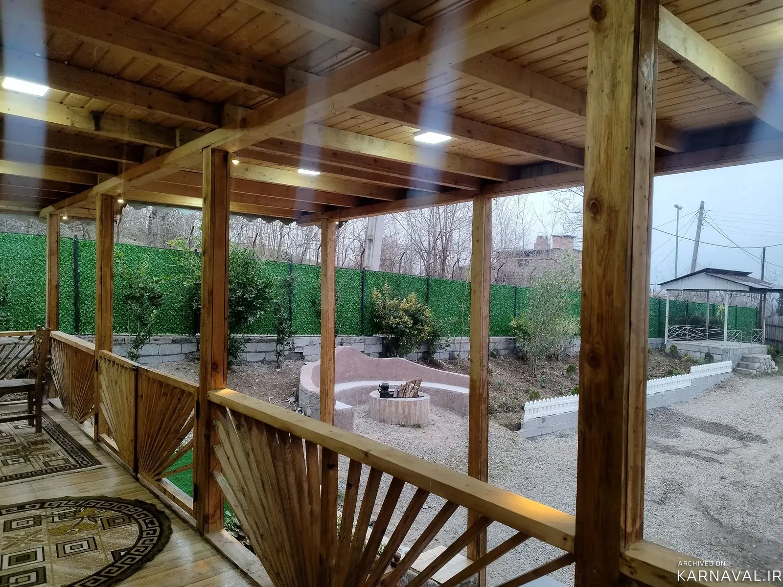 کلبه چوبی گیلداد سراوان