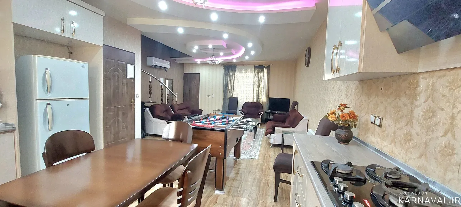 ویلا استخردار آبگرم پائیز نزدیک دریا انزلی