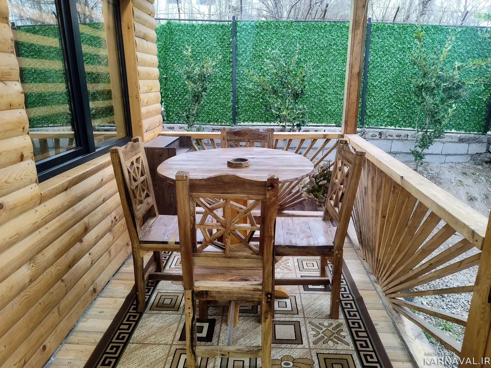 کلبه چوبی گیلداد سراوان