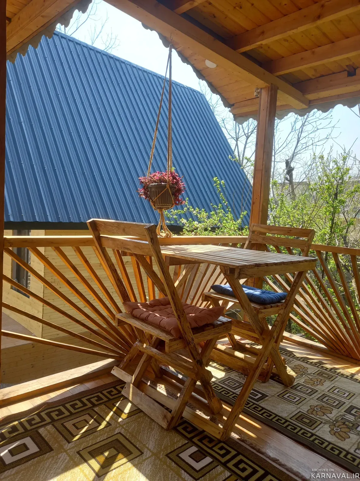 کلبه چوبی گیلداد سراوان