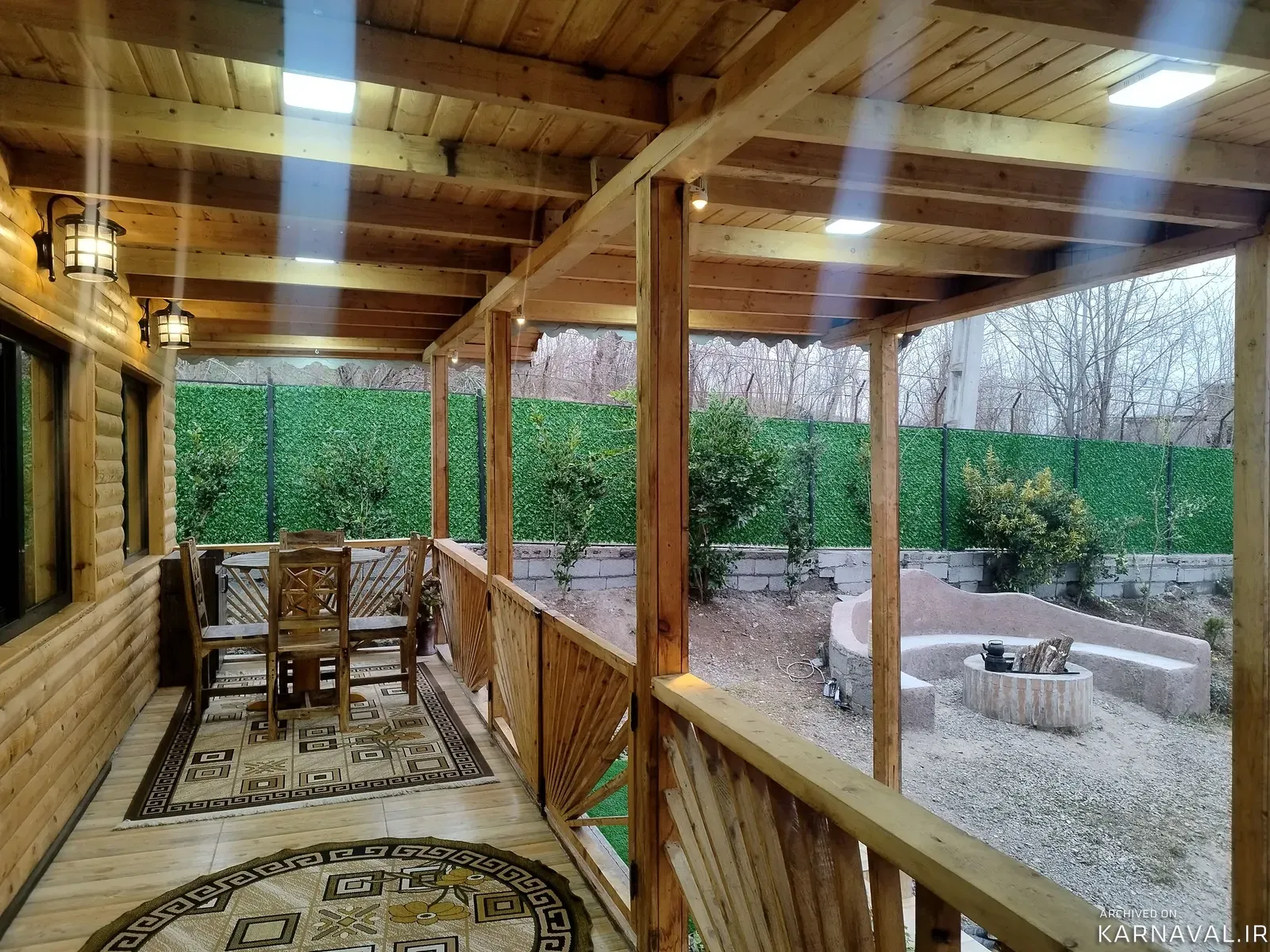 کلبه چوبی گیلداد سراوان