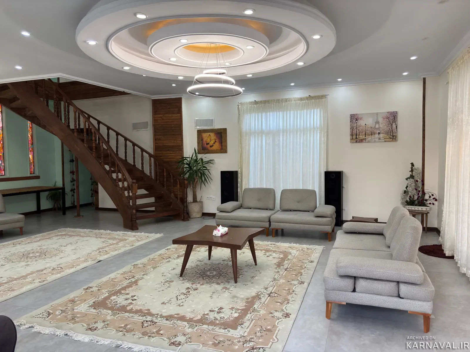 ویلا دوبلکس استخردار آبسرد سرپوشیده باغستان سهیلیه