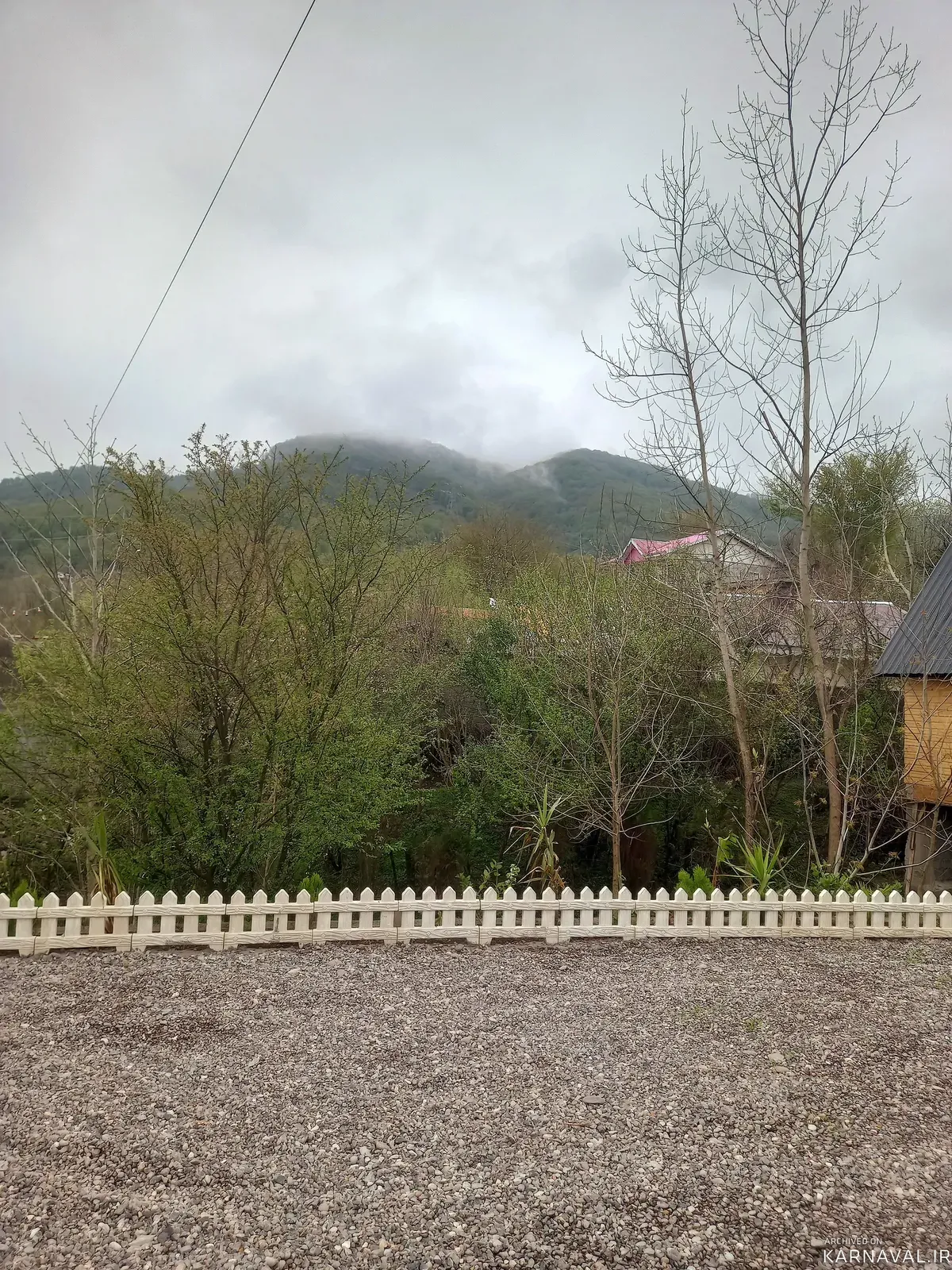 کلبه چوبی گیلداد سراوان