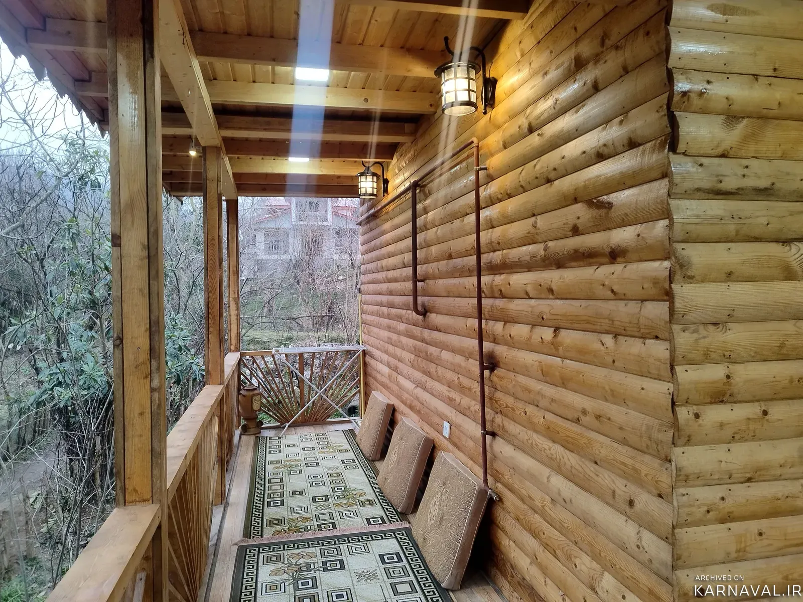 کلبه چوبی گیلداد سراوان