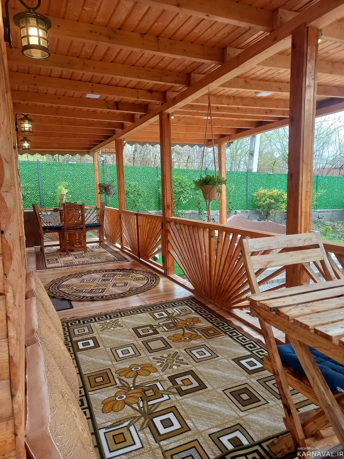 کلبه چوبی گیلداد سراوان