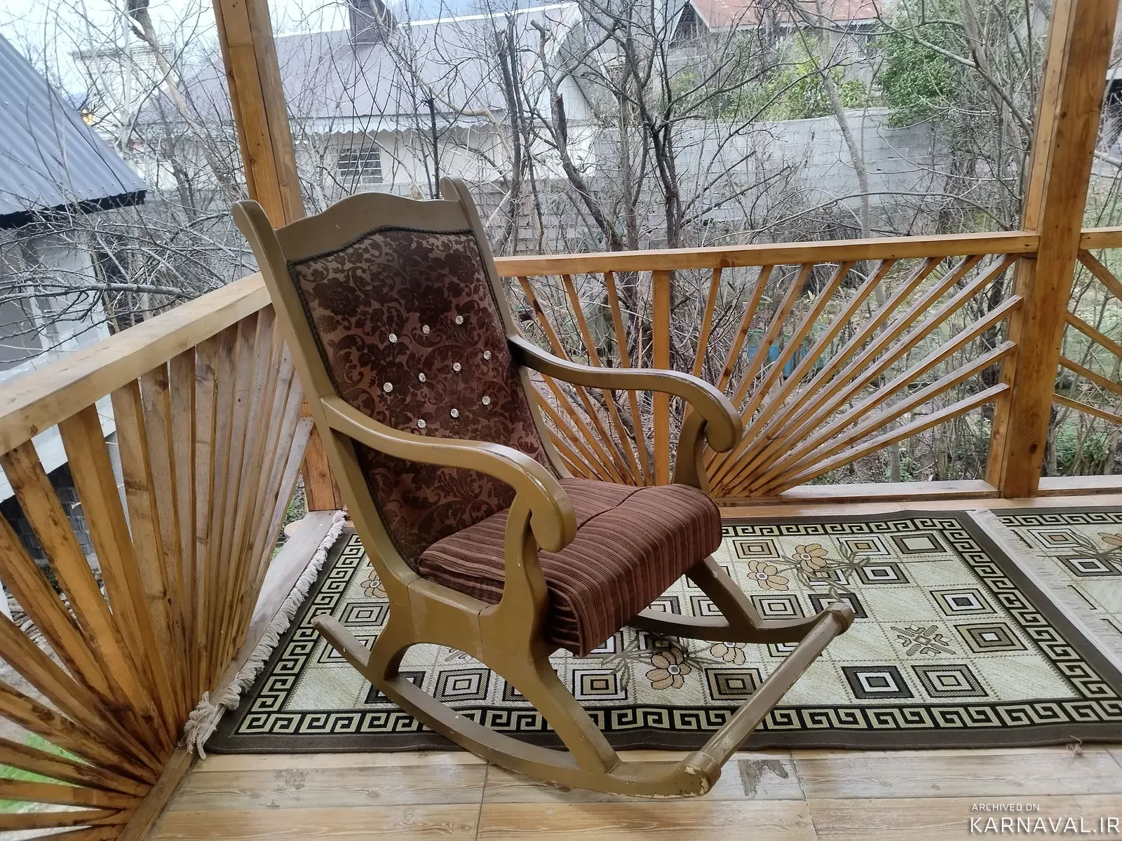 کلبه چوبی گیلداد سراوان