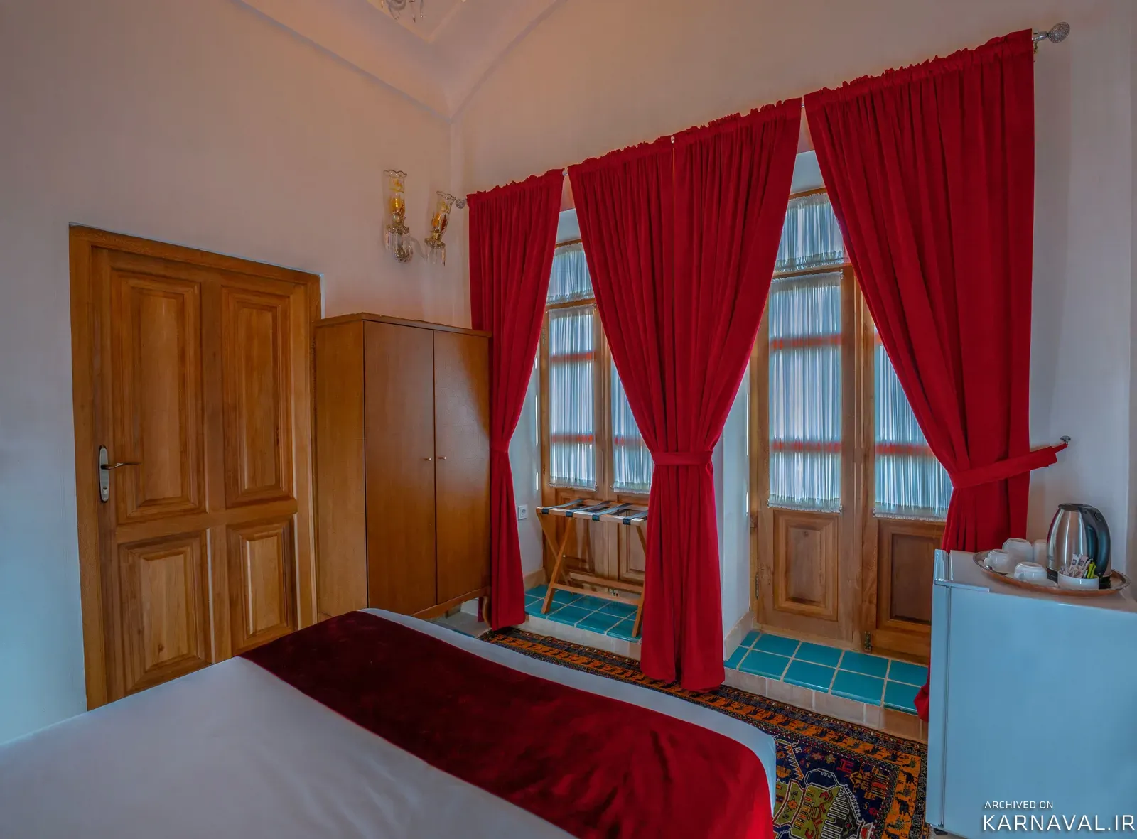 هتل سنتی عمارت ماندگار(104 _ دابل) کاشان
