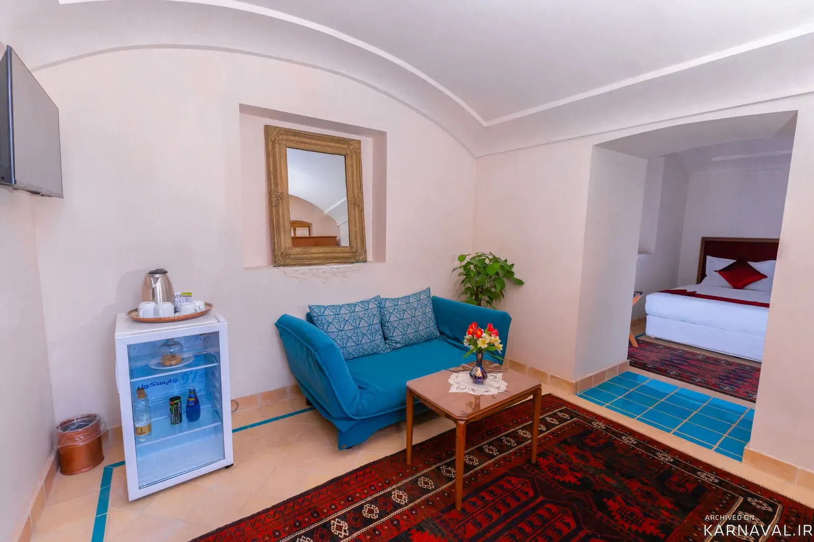 هتل سنتی عمارت ماندگار(117 _ تریپل) کاشان
